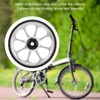 Aluminum Alloy Folding Bike Easy Wheel 82mm Widened Bearing Easy