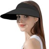 ZOORON Sun Visor Hats for Women Men Wide Brim Sun