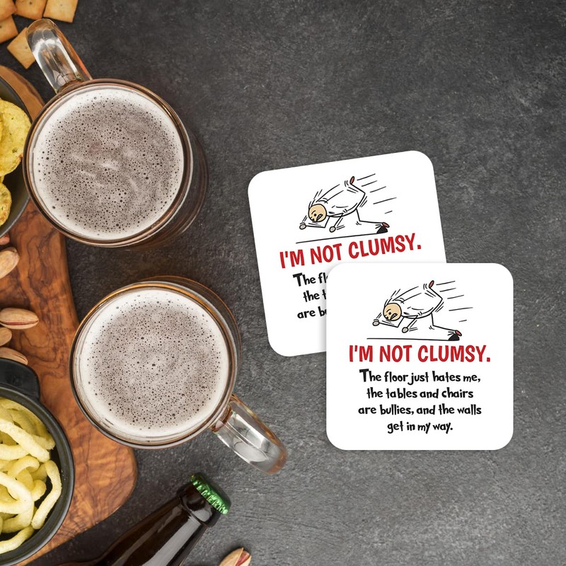 CS479 I'm not Clumsy Novelty Funny Coffee Tea Drink Gift