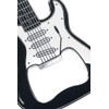 Electric Guitar Bottle Opener with Magnet in Black