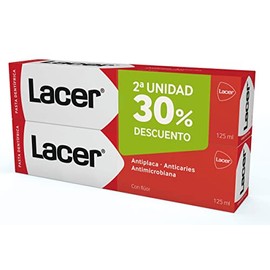 Lacer duplo pasta 2x 125 ml