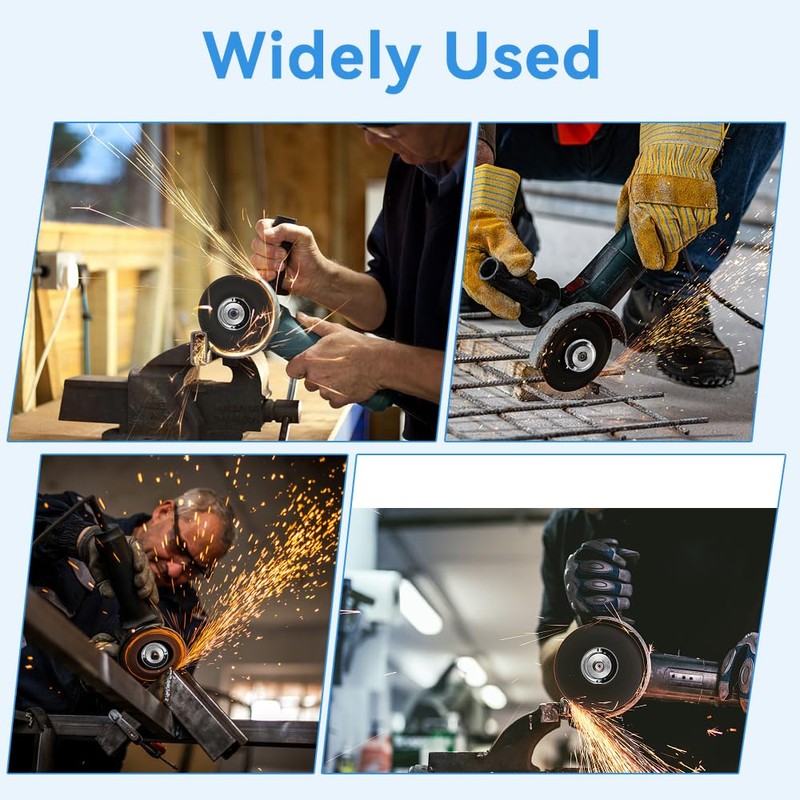 Huucozn Set of 3 Quick Release Nuts for Angle Grinder