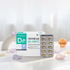 Doctor Edition Doctor Moms Omega3 Vegetable EPA DHA rTG Pregnancy Preparation 2 months until lactation / 닥터에디션 닥터 맘스 오메가3 식물성 EPA DHA rTG 임신준비 수유기까지 2개월