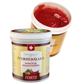 Forte Horse Balm Contains 25 Herbal Extracts Including Comfrey, Horse Chestnut, Juniper, Arnica, Eucalyptus (Warming 250 ml)