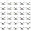 Leliafleury 30Pcs Butterfly Wing Nut M6 Stainless Steel Wing Nuts