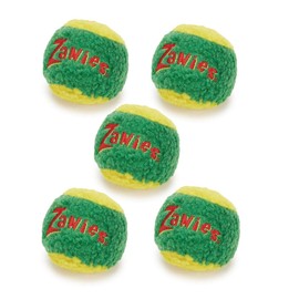 MPP Dog Fetch and Play Balls 3 Inch Rubber Soft Shaggy Color Squeaker Bulk Available (5 Pack)