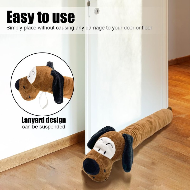Draft Excluder for Doors Door Draft Decorative Wind Stopper 90cm