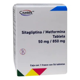 Sitagliptinametformina (camber) C56 Tabs. 50850 Mg                                                                                                    
