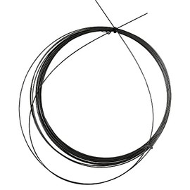 1M Super Elastic Nitinol Alloy Nickel-Titanium Straight Wire 0.1-1.8MM Hyperelastic Filament Black Spring Steel Wire (1, 0.2MMX1M)