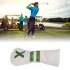 PU Waterproof Golf Head Covers Internal Thickened Plush Durable Golf