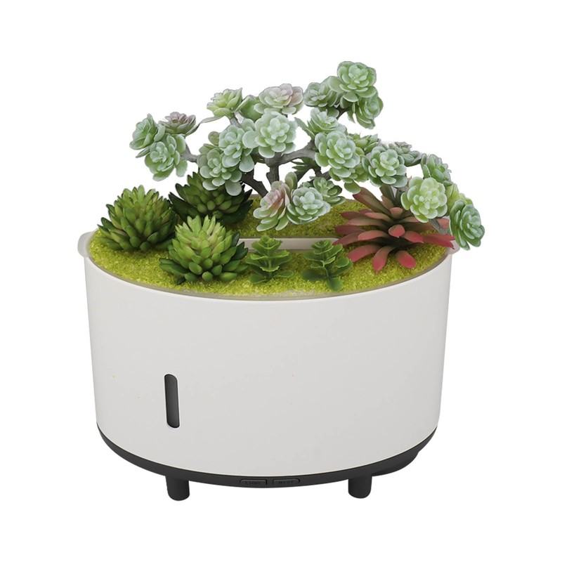 Simulation Plant Humidifier, 20-30mlH 200ml Mini Portable Humidifier USB Charging