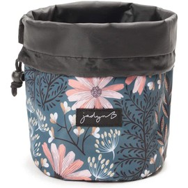 Jadyn B Cinch Top Compact Travel Makeup Bag and Cosmetic Organizer for Women