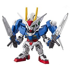 SD Gundam EX Standard Mobile Suit Gundam 00 Double Organza Color Coded Plastic Model