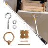 Attic Pull Down Hook Kit - 60 Inch Steel Pole