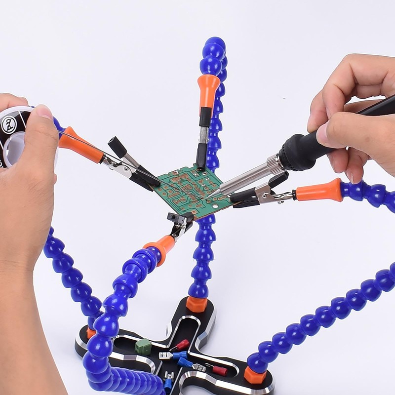Soldering Third Hand Tool,Helping Hands Soldering Work Stations with 4