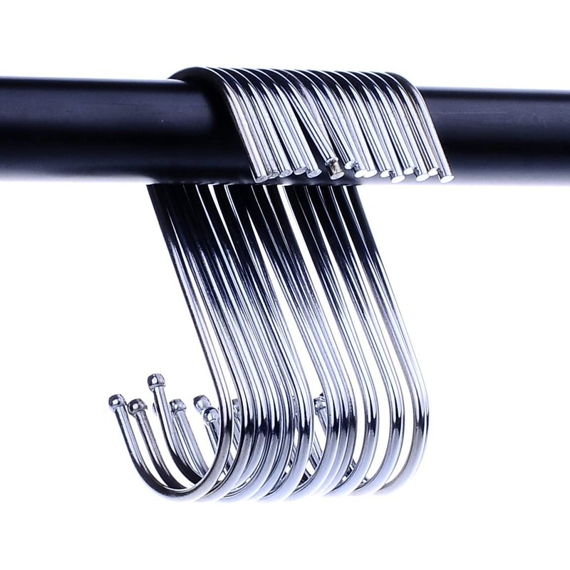 Baoswi 40 Pack Heavy Duty S Shaped Hanging S Hooks