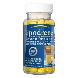 Suplemento Lipodrene Amarillo Hi Tech 90 Tabletas                                                                                                     