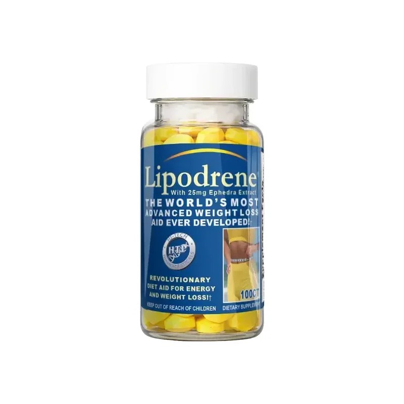 Suplemento Lipodrene Amarillo Hi Tech 90 Tabletas
