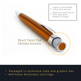 Retro 1951 Tornado™ Classic Lacquer Rollerball Pen - Orange