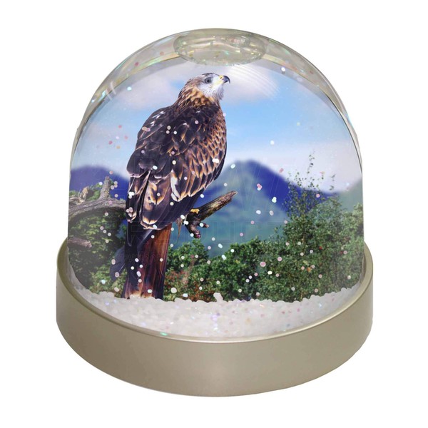 Red Kite Bird of Prey Photo Snow Globe Waterball - Advanta Group®