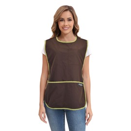 Nanxson Waterproof Cobbler Apron for Women Men with Pockets Adjustable Buckle Design Hair Stylist Apron for Garden Cooking