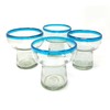Dos Sueños Mexican Hand Blown Glass – Set of 4