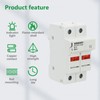 Wengart Fuse Socket RT18-32X, Suitable for RT18 RO15, 2-Pin 10