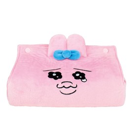 Tees Factory OU-5542729NA Opanchusagi Plush Dup-up Tissue Cover, Namida, H 5.1 x W 9.4 x D 5.5 inches (13 x 24 x 14 cm)