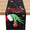Fowecelt Christmas Table Runner Elf - Elf Christmas Decorations, Elf