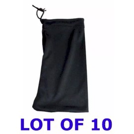 Unbranded Lot 10 NEW pouch bag sleeve holder with drawstring - Storage of Valuables