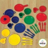 KidKraft 27Piece Cookware Playset - Primary, 6.5" x 6.5" x