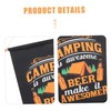 Mipcase Camping Flag Banner Triangle Bunting Decoration Durable Party Banner