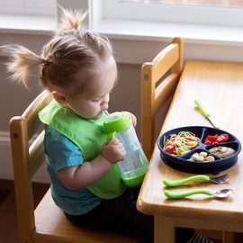 Green Sprouts Learning Cutlery Set (12 to 48 Months, Green)