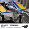 sourcing map 4Set RC Boat Propeller, 2 Blades Propellers 1.9mm