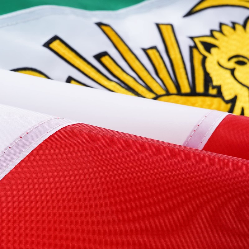 FLAGWIN Old Iranian Flag 3x5 Feet, Heavy Duty Old Iran