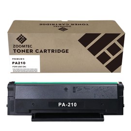 ZOOMTEC PA-210 Tonerkartusche kompatibel mit Pantum PA210 Schwarz kompatibel mit Pantum P2200 P2502W P2500W M6500NW M6500W M6550 M6550NW M6550W M6600NW M6558NW M6608NW (1x Schwarz)