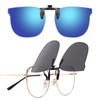 LUFF Clip-On Polarized Sunglasses Cat-Eye for Men & Women |