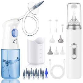 Ear Wax Removal & Ear Dryer, Ear Cleaner, Gentle Ear Wax Removal Tool and Rechargable Massage Ear Dryer for Swimmers, Safe Earwax Removal Kit for Adults & Kids, Home Ear Care Essentials