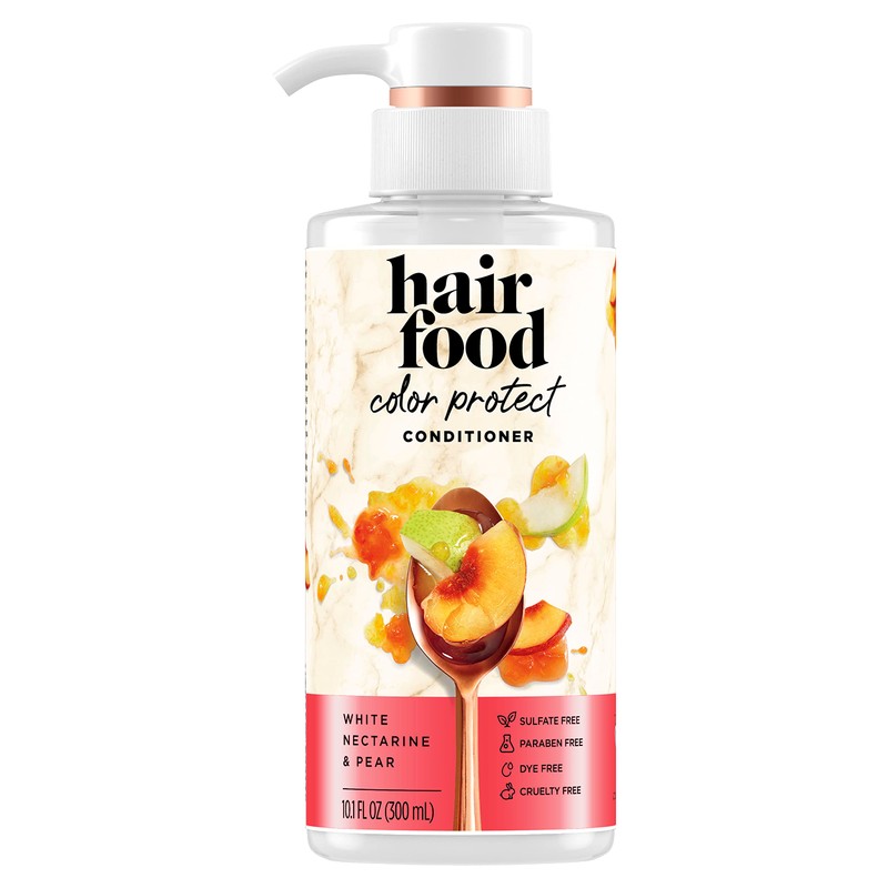 Hair Food White Nectarine & Pear Color Protect Conditioner, 10.1