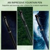 BOCIYER Luxury Fountain Pen Set,Ink Pen for Smooth Writing,Medium Nib,Includes