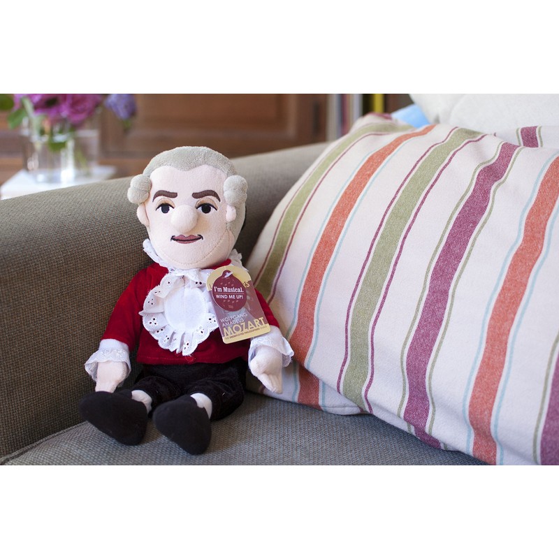 Wolfgang Amadeus Mozart - Little Thinker - Plush Doll