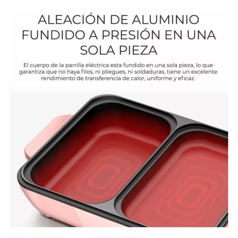 EG Cocina Eléctrica Tipo Parrilla Doble Modulo Para Hogar