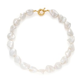 LILIE&WHITE Shell Necklace For Women With Chunky Shell Necklace Choker Necklace Summer Beach Necklace Fashion Necklace Jewelry Gift Mermaid Accessories Women Mermaid Necklace Mermaid Costume Women