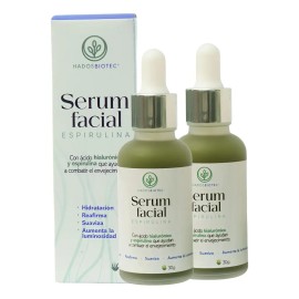 Hadosbiotec Kit Doble Serum Espirulina Con Ácido Hialurónico                                                                                          