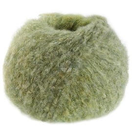 LANA GROSSA Avio Voluminous Alpaca Yarn with Effect Structure in Subtle Colour Gradient, Hand Knitting Yarn Made of 63% Alpaca (Fine) and 37% Polyamide, 50 g Wool for Knitting and Crocheting, 150 m