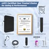 Hibbent Upgraded cUPC Certified 13'' Shower Head Combo, High Pressure