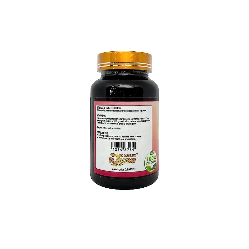 Productos El Colibri Espino Blanco (Hawthorn Flower Extract) 900mg