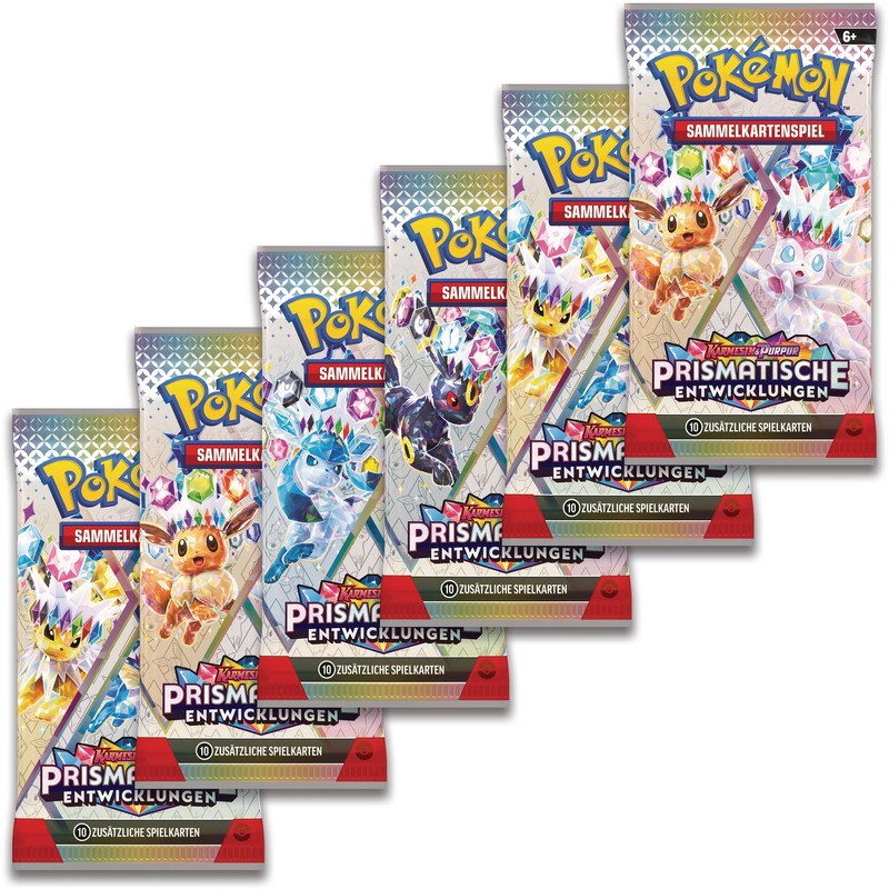 Pokémon Trading Card Game: Crimson & Purple Booster Bundle, Prismatic