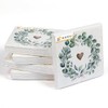 HEKU 100 napkins, 3-ply, 33 x 33 cm, eucalyptus heart,
