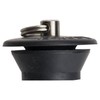 SANEI H27F-40 W-Type Rubber Stopper for Baths, Drain Diameter: 1.5–1.6